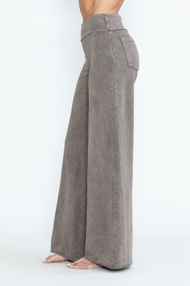 •RICHIE• cotton blend wide leg pants (USA)