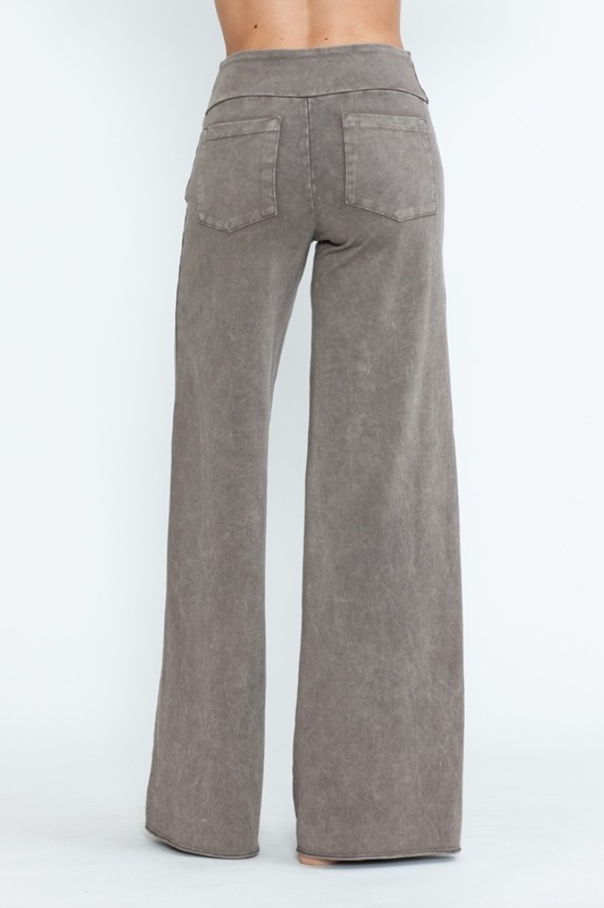 •RICHIE• cotton blend wide leg pants (USA)