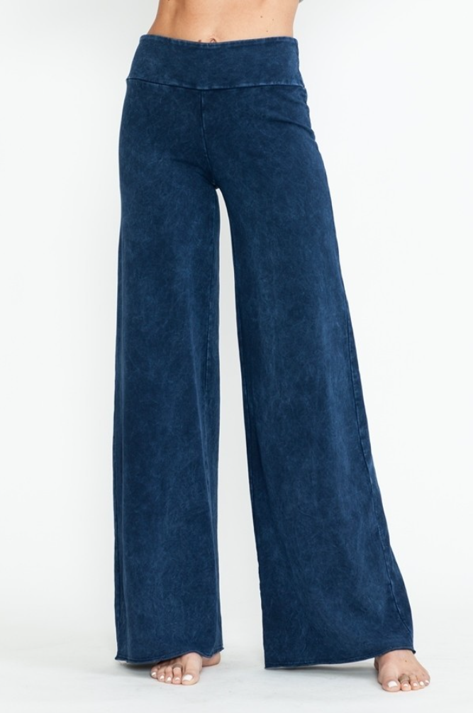 •RICHIE• cotton blend wide leg pants (USA)