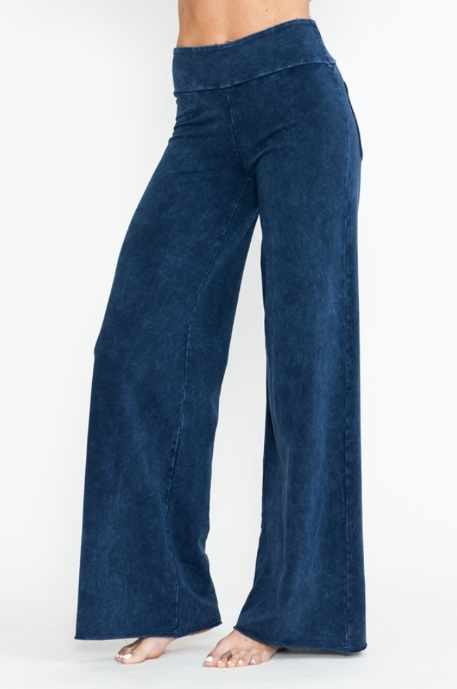 •RICHIE• cotton blend wide leg pants (USA)