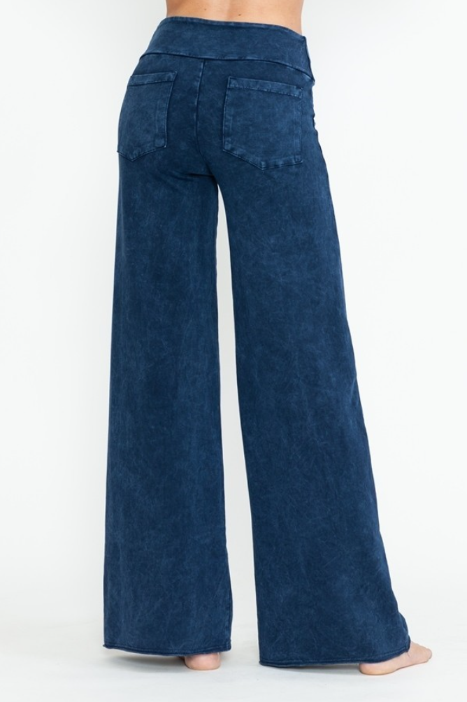 •RICHIE• cotton blend wide leg pants (USA)