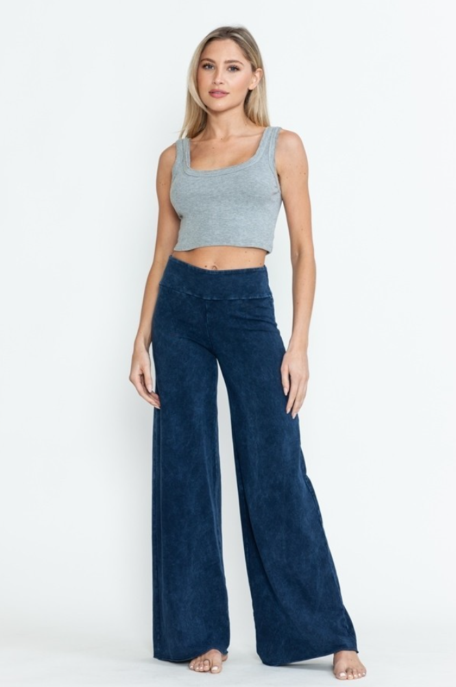 •RICHIE• cotton blend wide leg pants (USA)