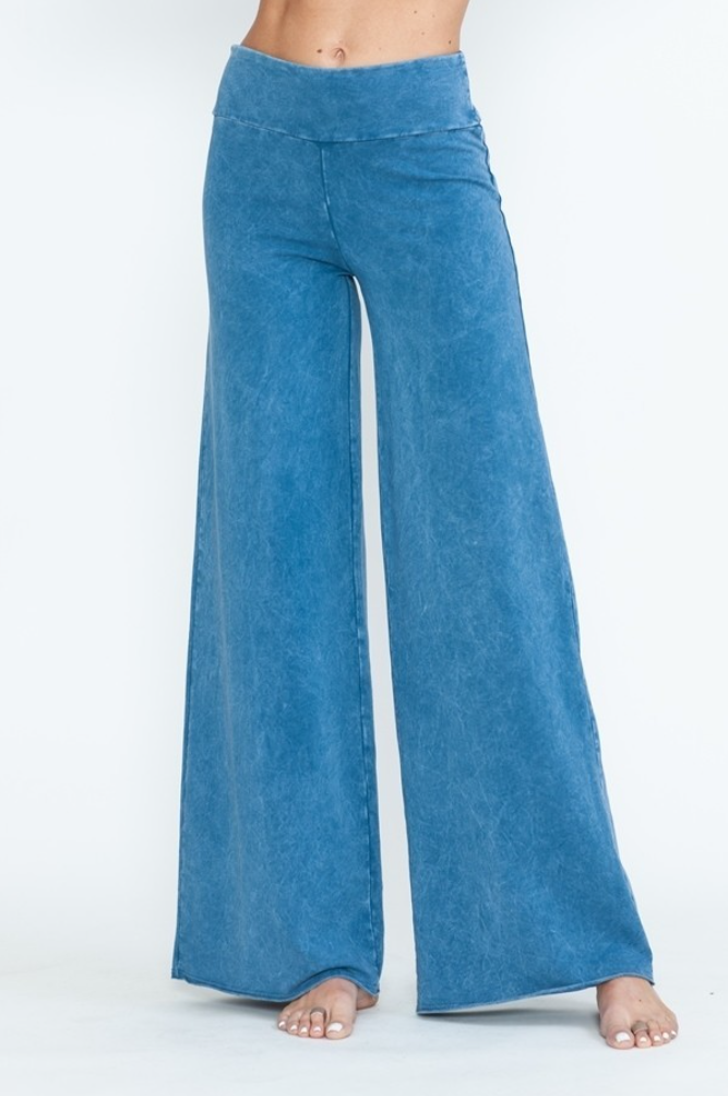 •RICHIE• cotton blend wide leg pants (USA)