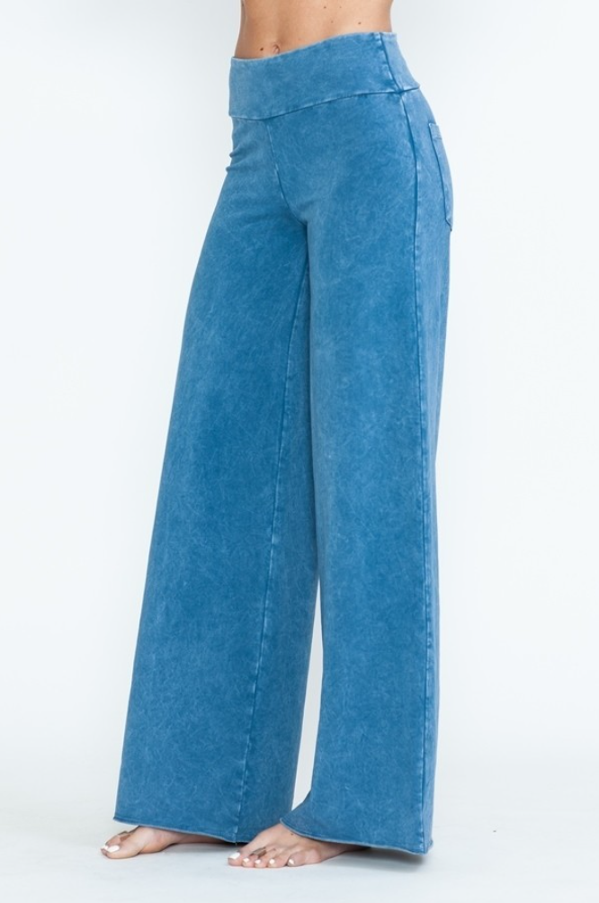 •RICHIE• cotton blend wide leg pants (USA)