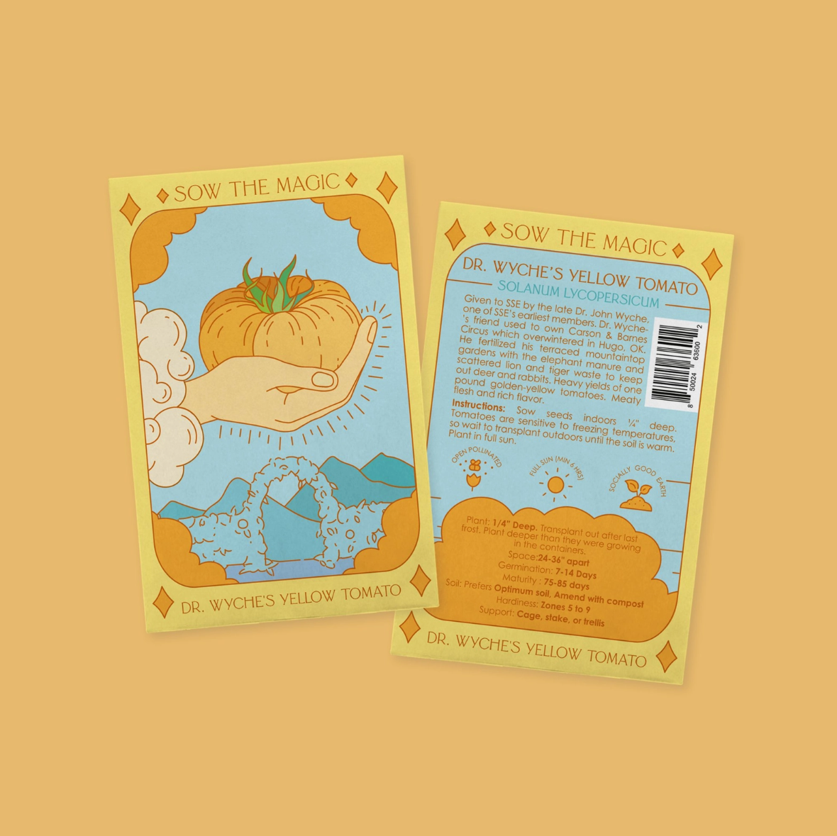 •SEEDS - FRUITS & VEGGIES• tarot inspired garden (various options)