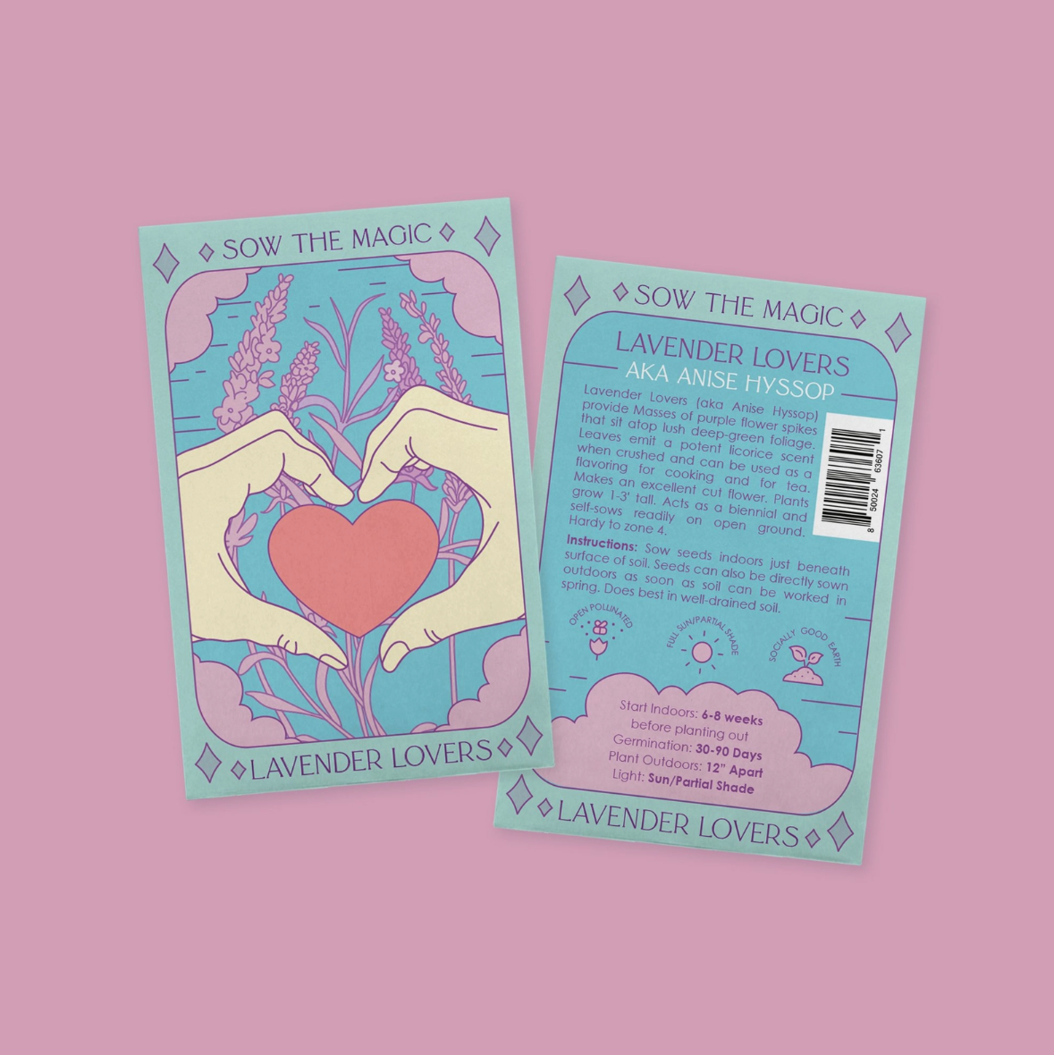 •SEEDS - FLOWERS• tarot inspired garden (various options)