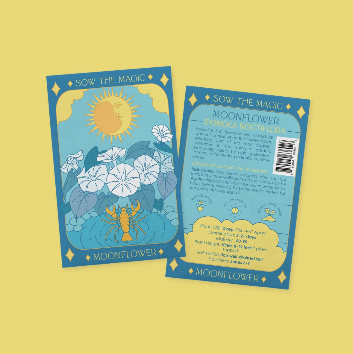 •SEEDS - FLOWERS• tarot inspired garden (various options)