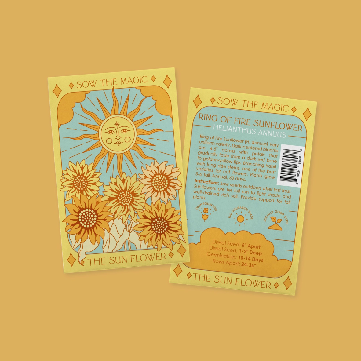•SEEDS - FLOWERS• tarot inspired garden (various options)