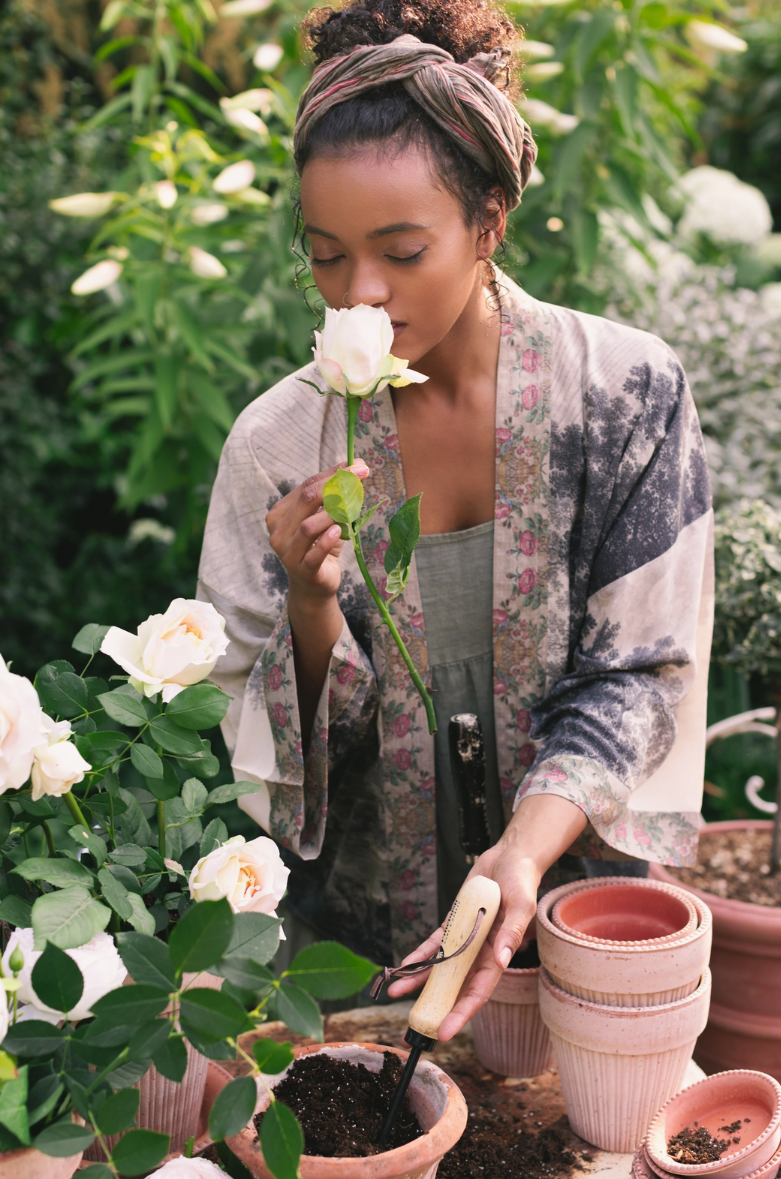 •STILL I RISE• cropped bamboo cardigan