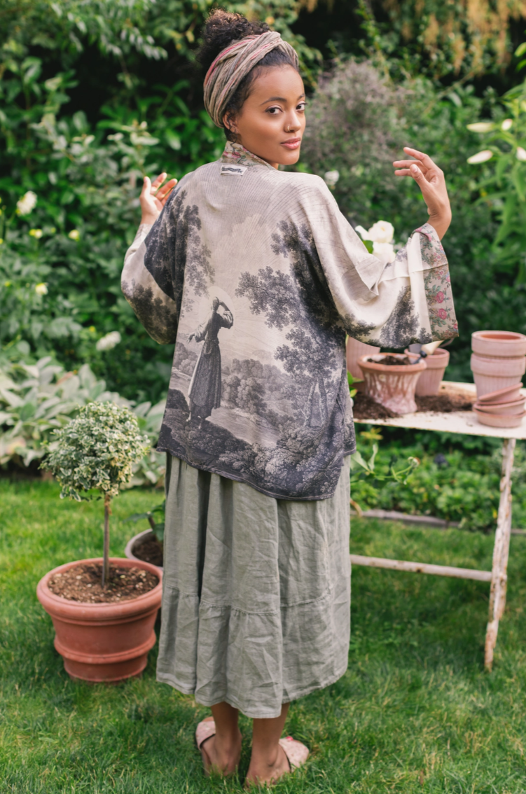 •STILL I RISE• cropped bamboo cardigan