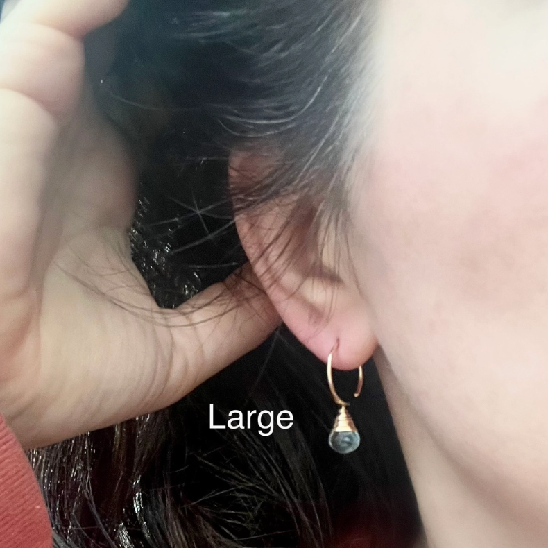 •DANGLE HUG• citrine + gold earrings