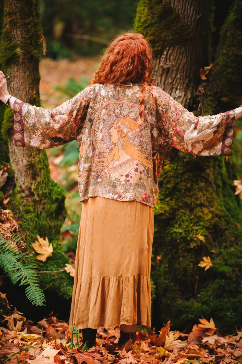 •DREAMWEAVER• cropped bamboo cardigan
