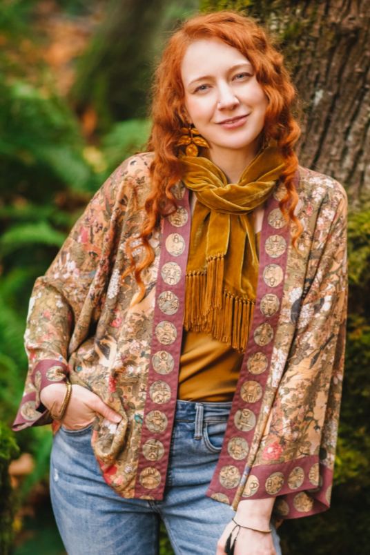 •DREAMWEAVER• cropped bamboo cardigan