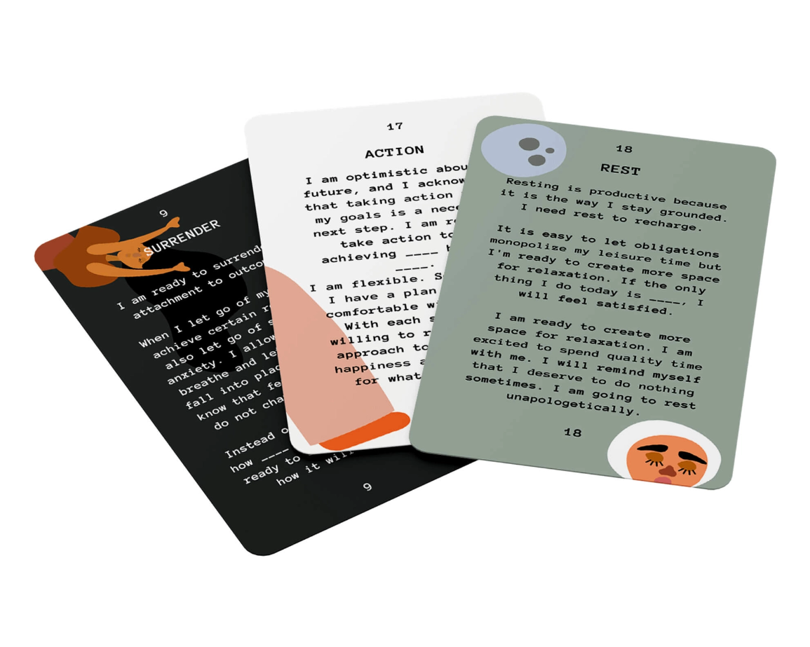 •DEAR SELF• affirmation card deck