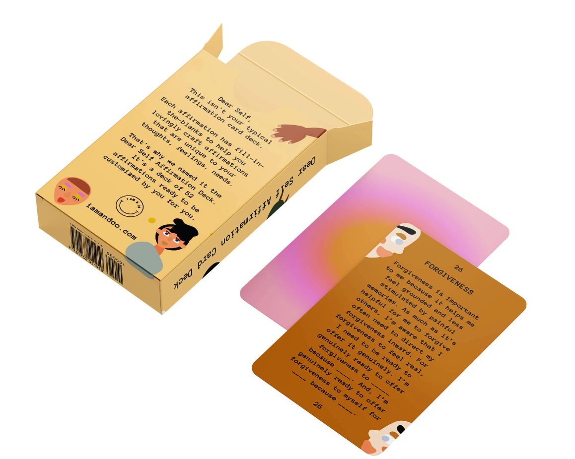 •DEAR SELF• affirmation card deck