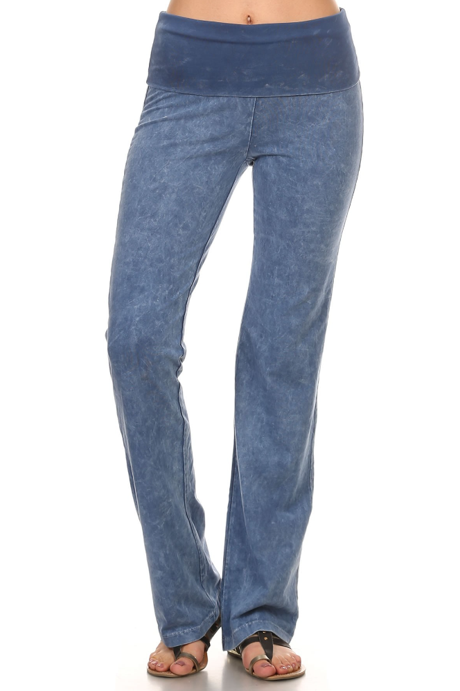 •BOWIE• cotton blend bootcut pants (USA)