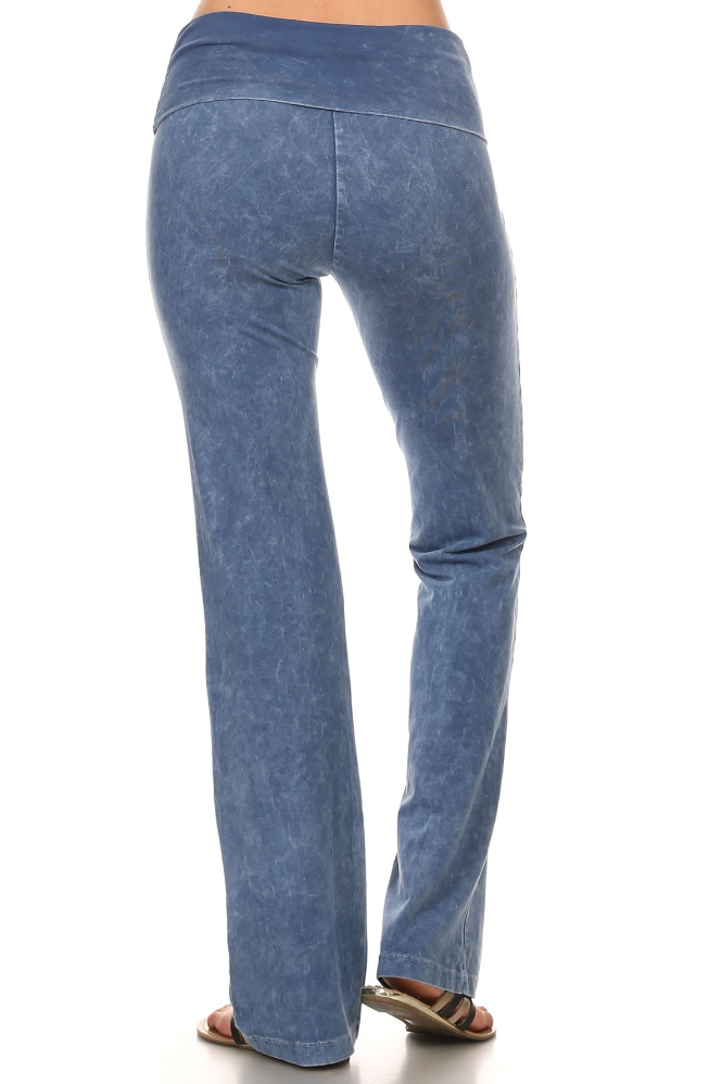 •BOWIE• cotton blend bootcut pants (USA)