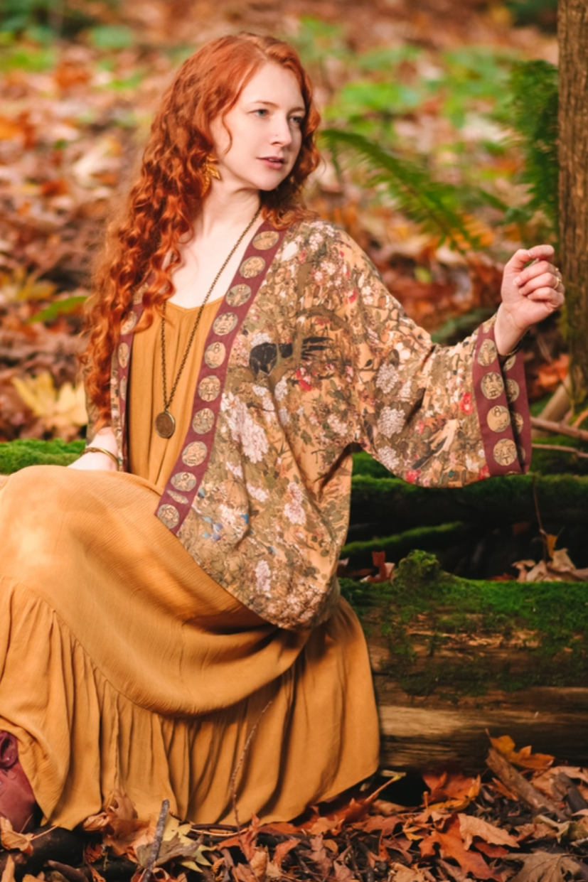•DREAMWEAVER• cropped bamboo cardigan