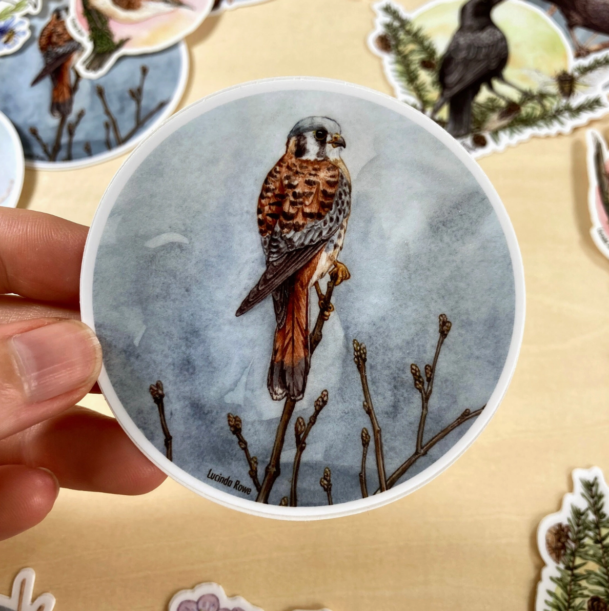 •BIRDS & CRITTERS• vinyl stickers