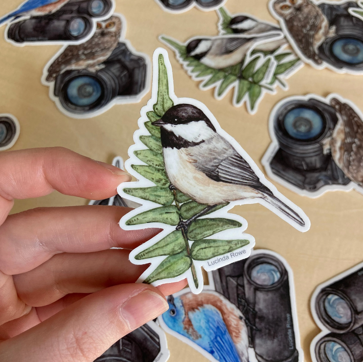 •BIRDS & CRITTERS• vinyl stickers