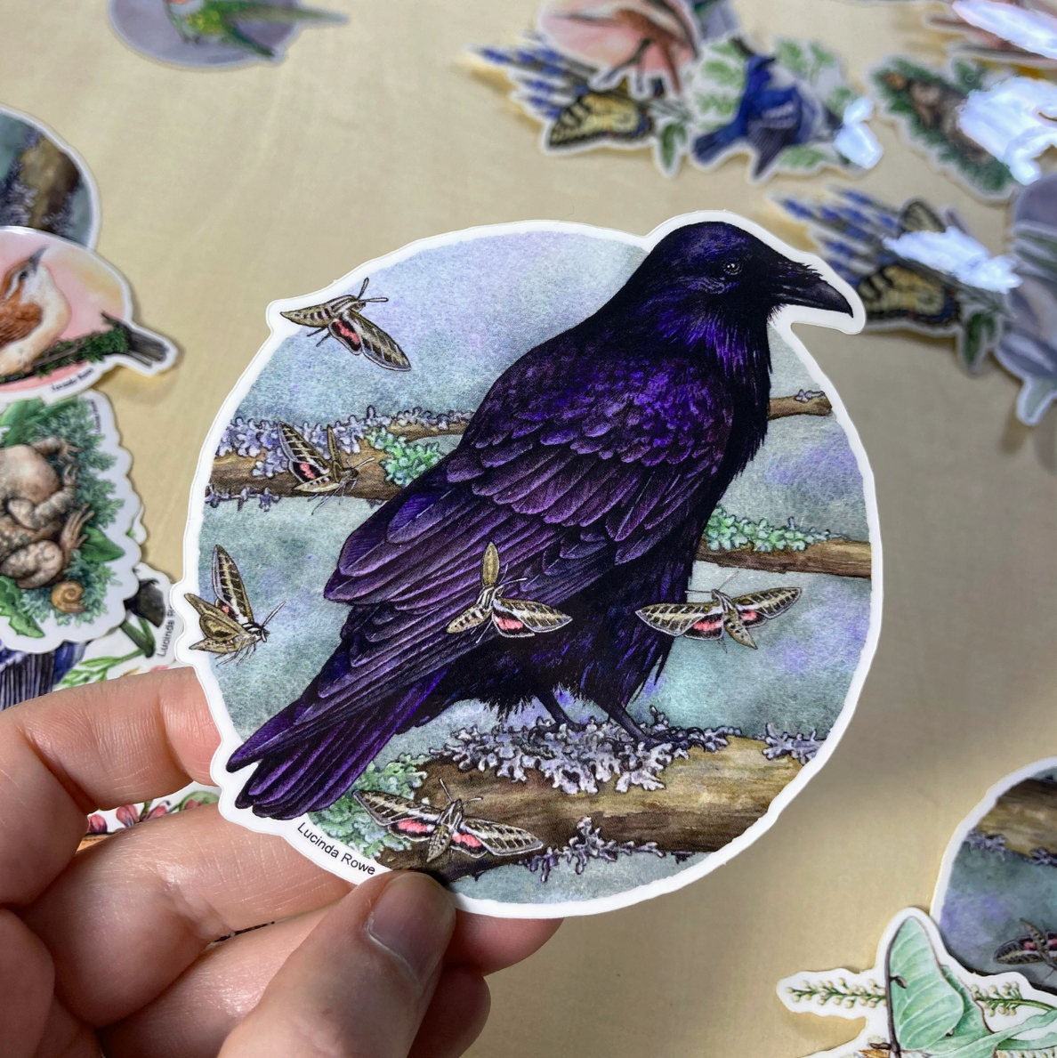 •BIRDS & CRITTERS• vinyl stickers