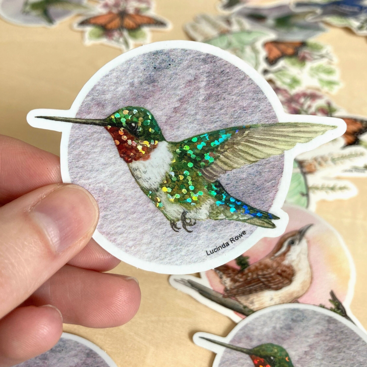 •BIRDS & CRITTERS• vinyl stickers