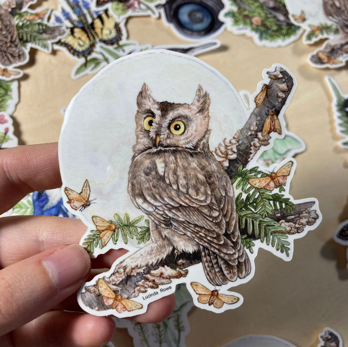 •BIRDS & CRITTERS• vinyl stickers