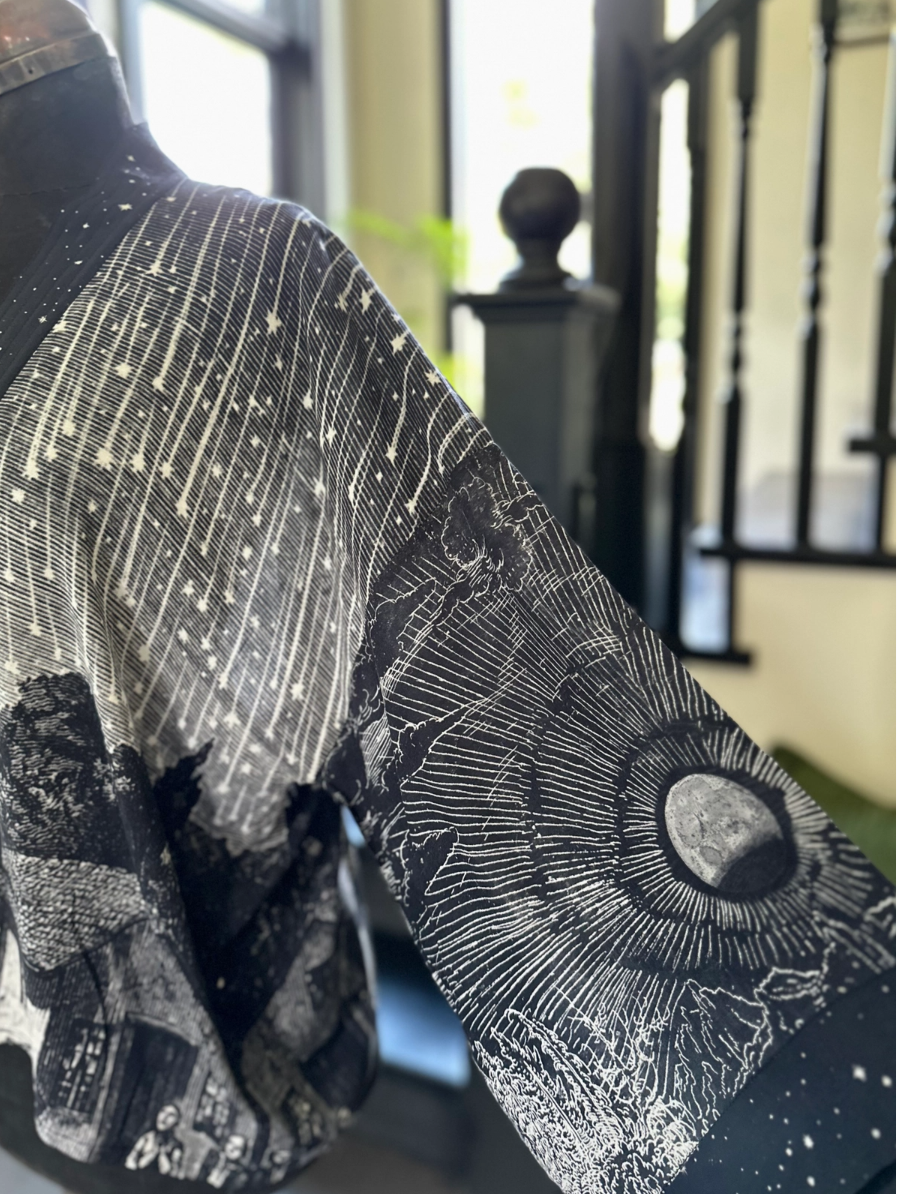 •STARGAZER• cropped bamboo cardigan