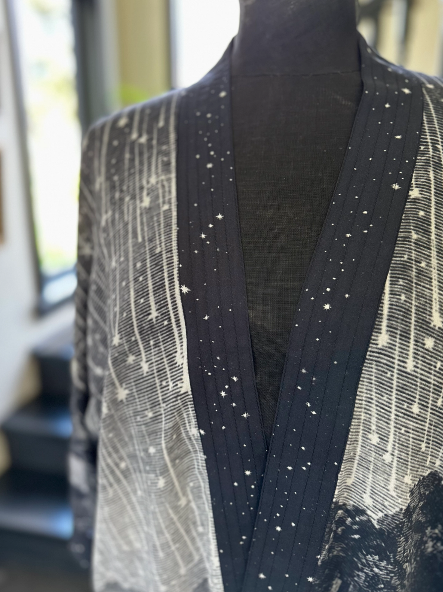 •STARGAZER• cropped bamboo cardigan