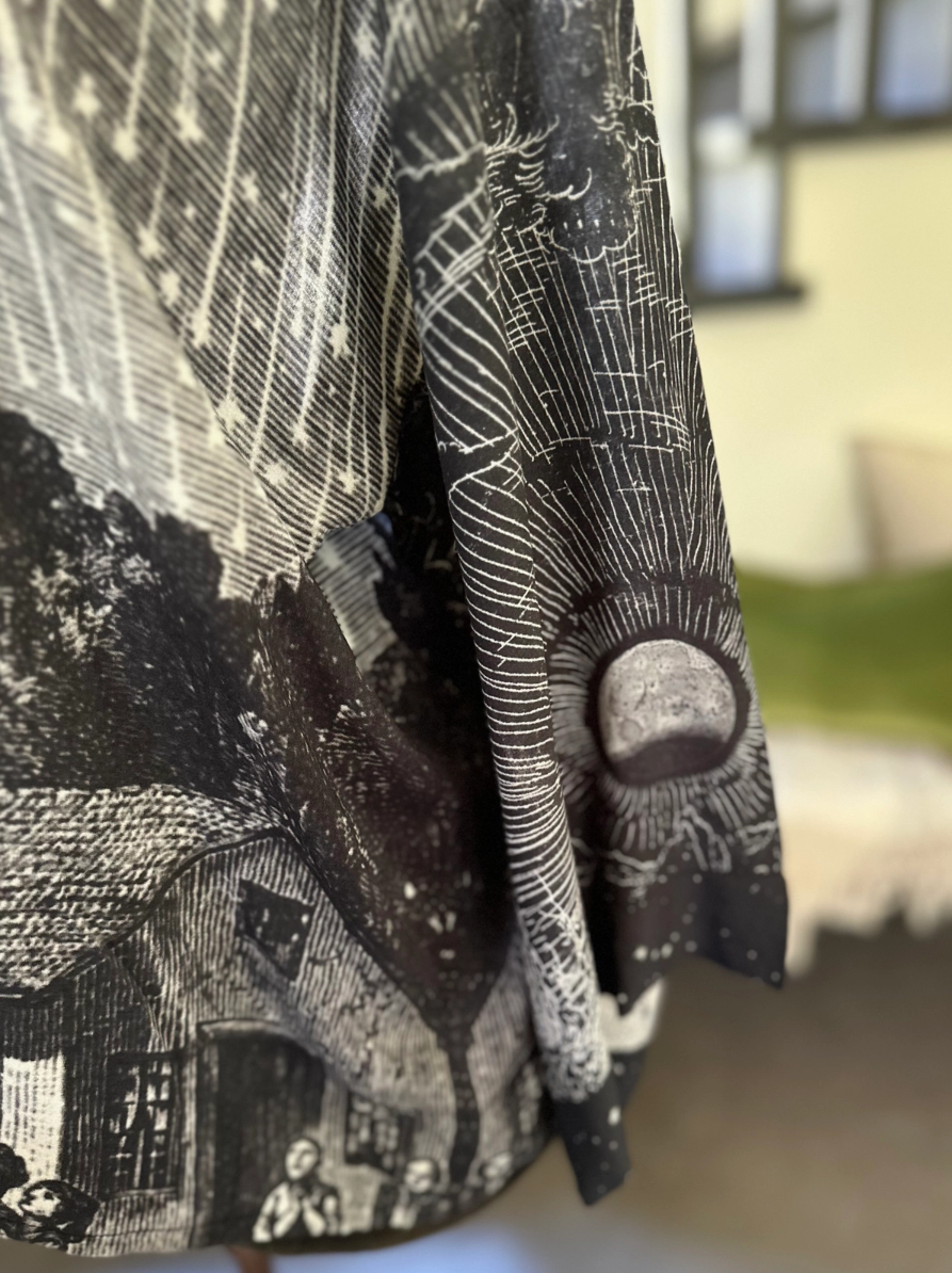 •STARGAZER• cropped bamboo cardigan