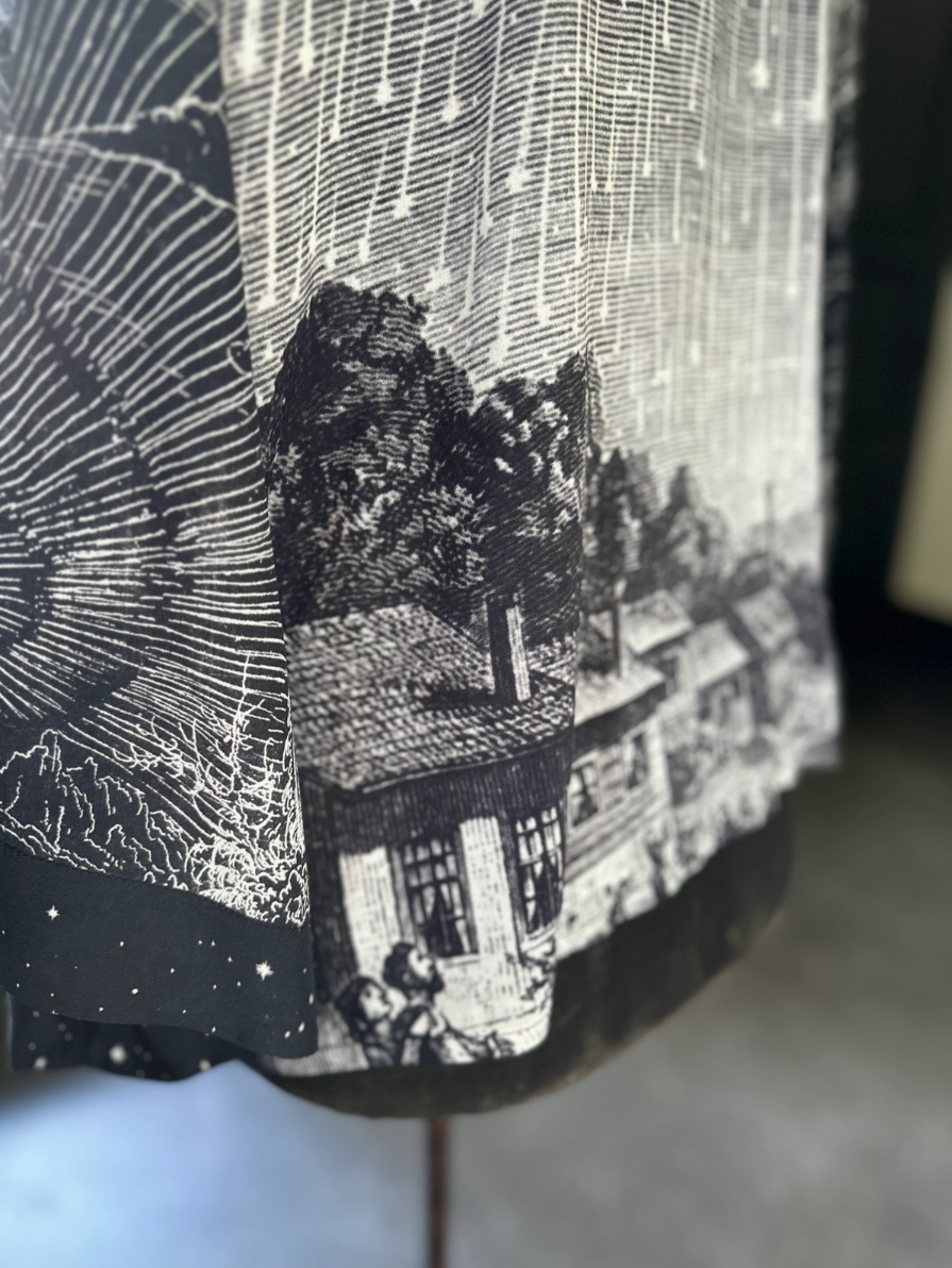 •STARGAZER• cropped bamboo cardigan