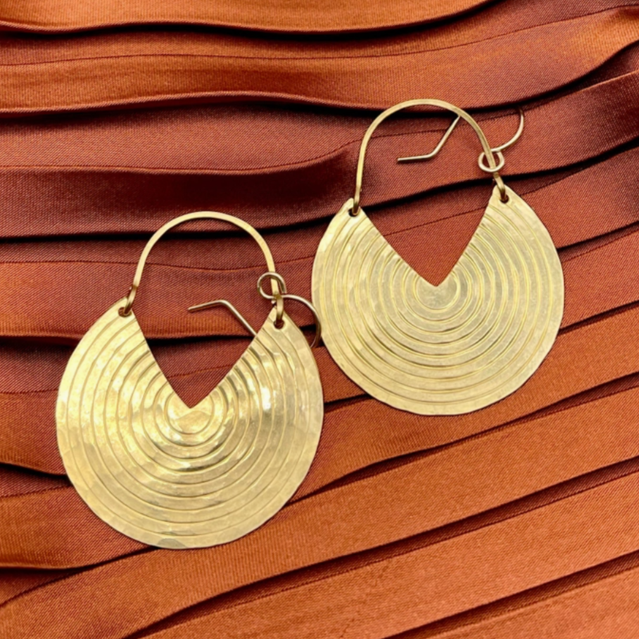 •BLISS II SMALL• gold dangle earrings