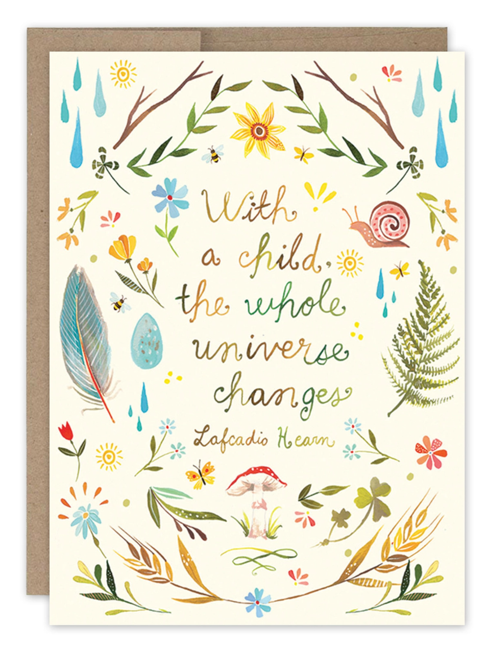 •WHOLE UNIVERSE• new baby card