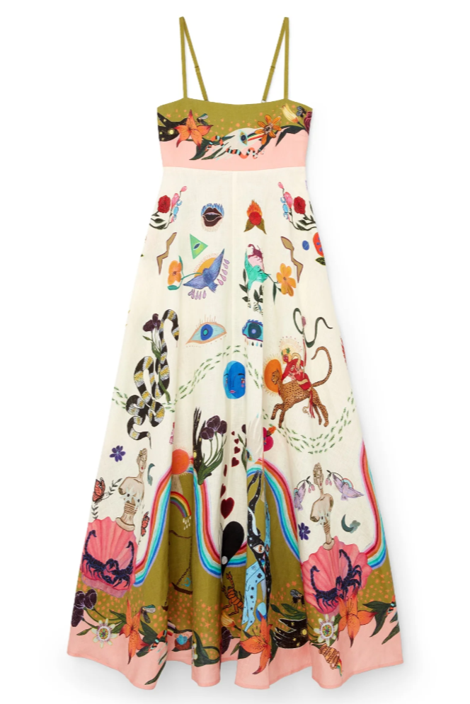•MYSTIC WONDERLAND• flowy midaxi dress