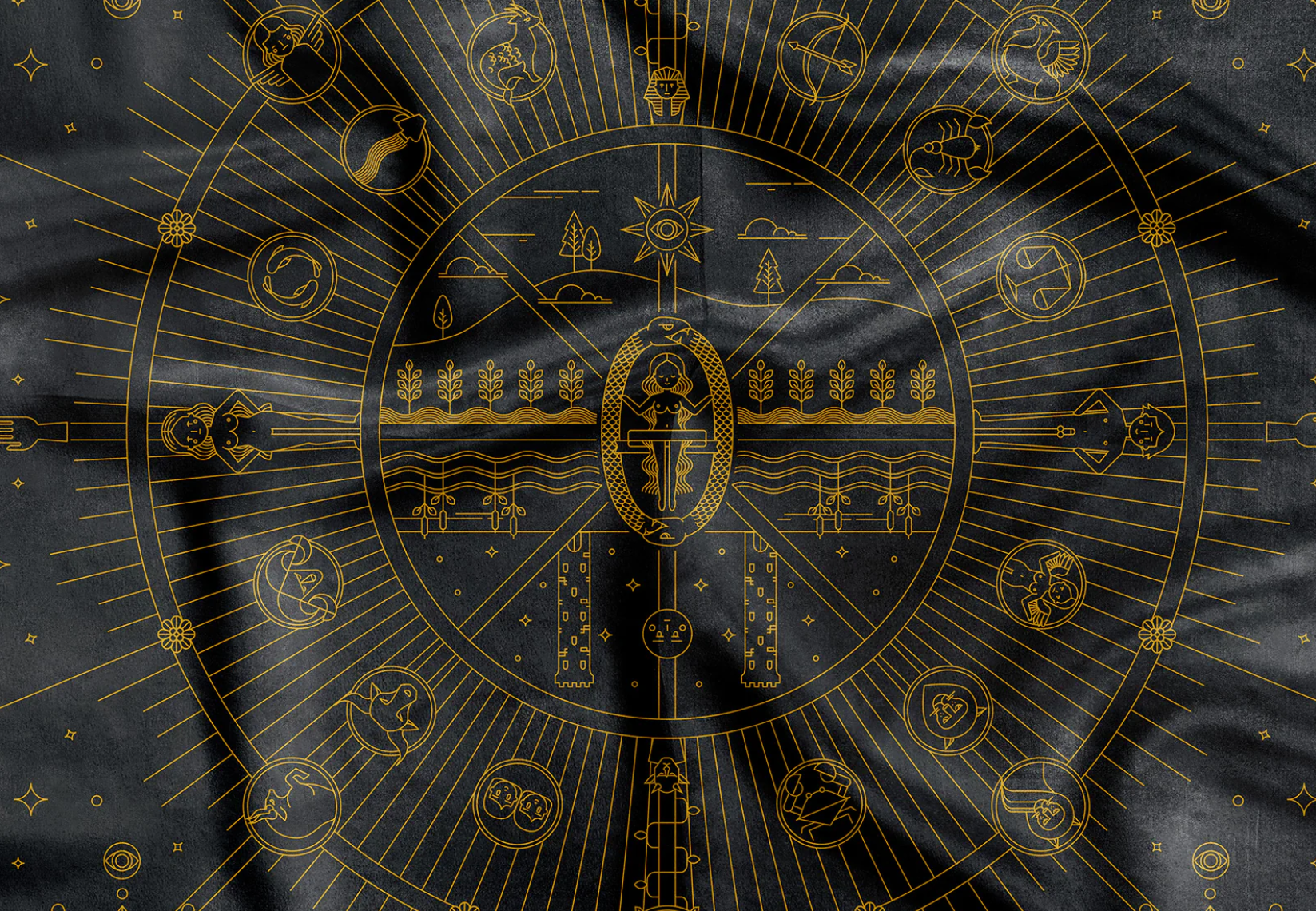 •MAP OF THE UNIVERSE• altar cloth