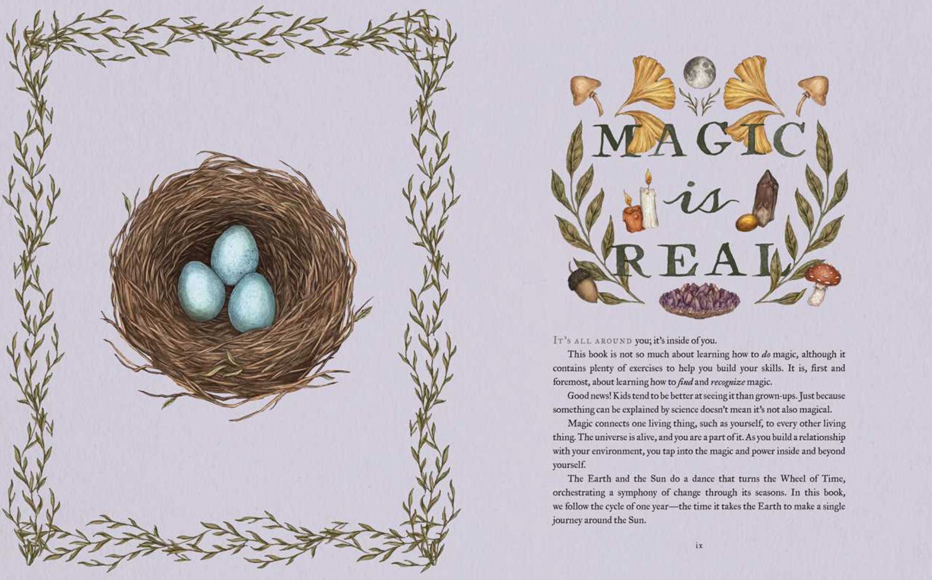 •WHEEL OF THE YEAR• hardcover book