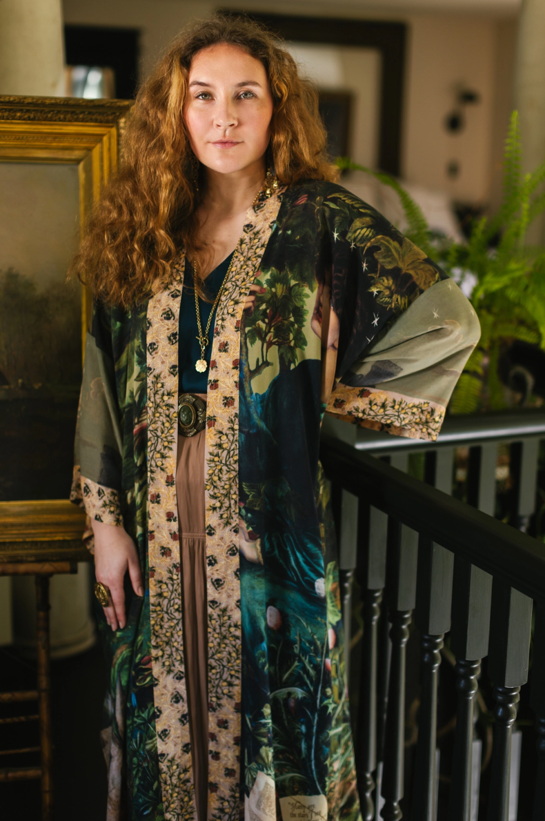 •BELLA NOTTE• duster style bamboo cardigan