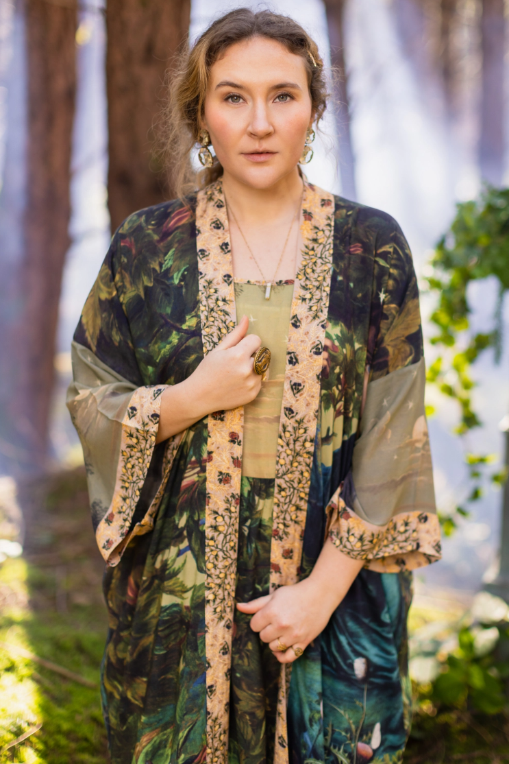 •BELLA NOTTE• duster style bamboo cardigan