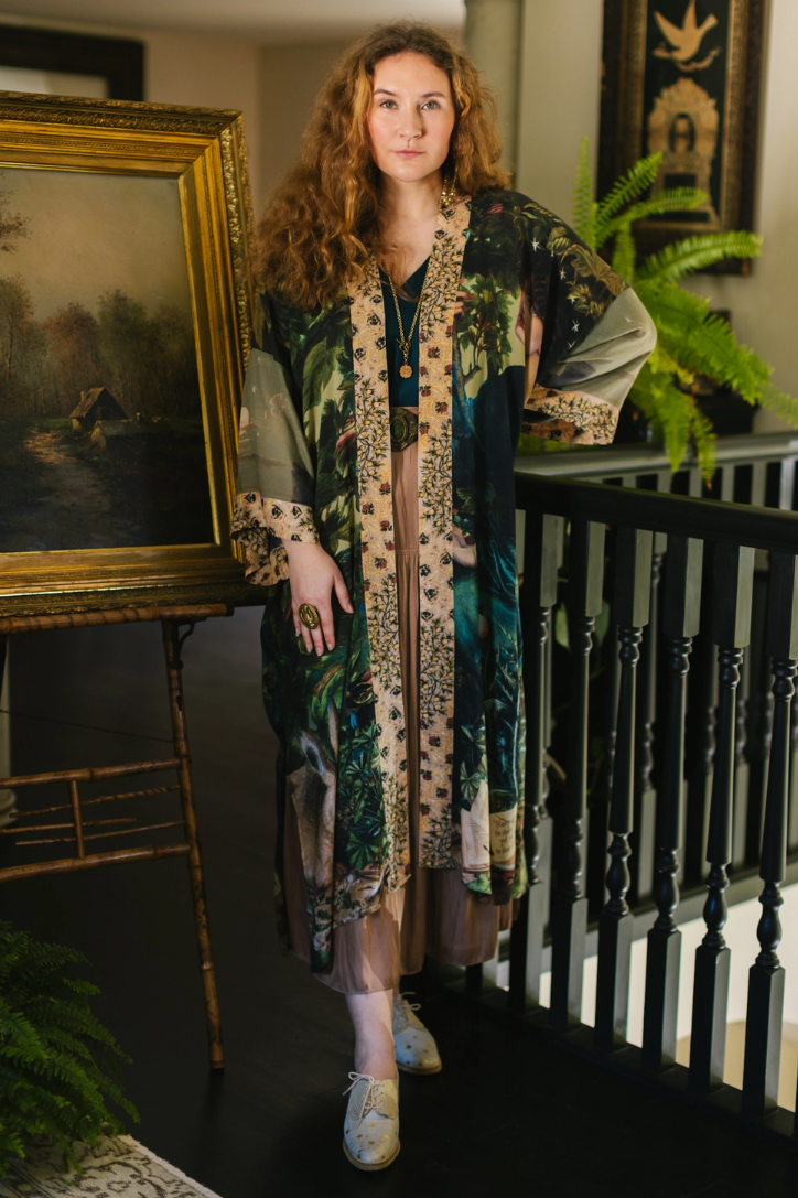 •BELLA NOTTE• duster style bamboo cardigan