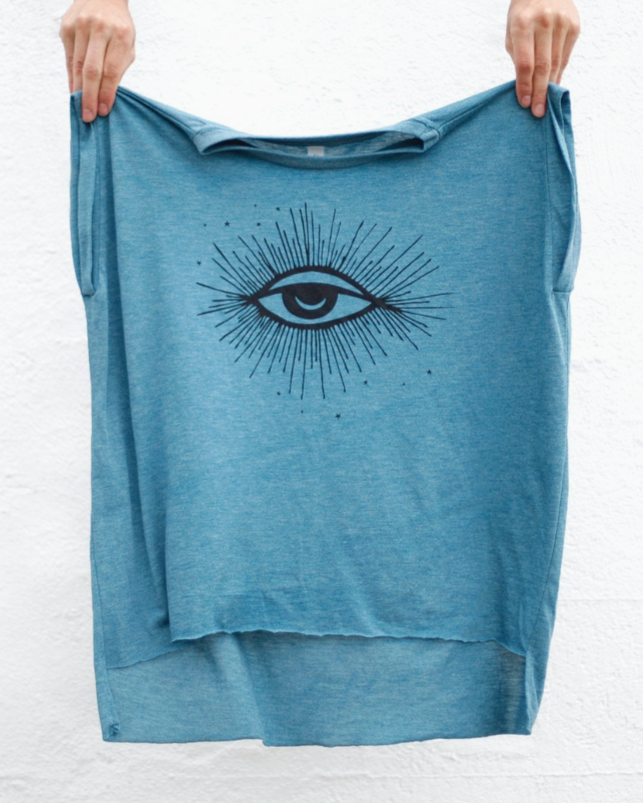 •HEX• viscose blend muscle tee (USA)