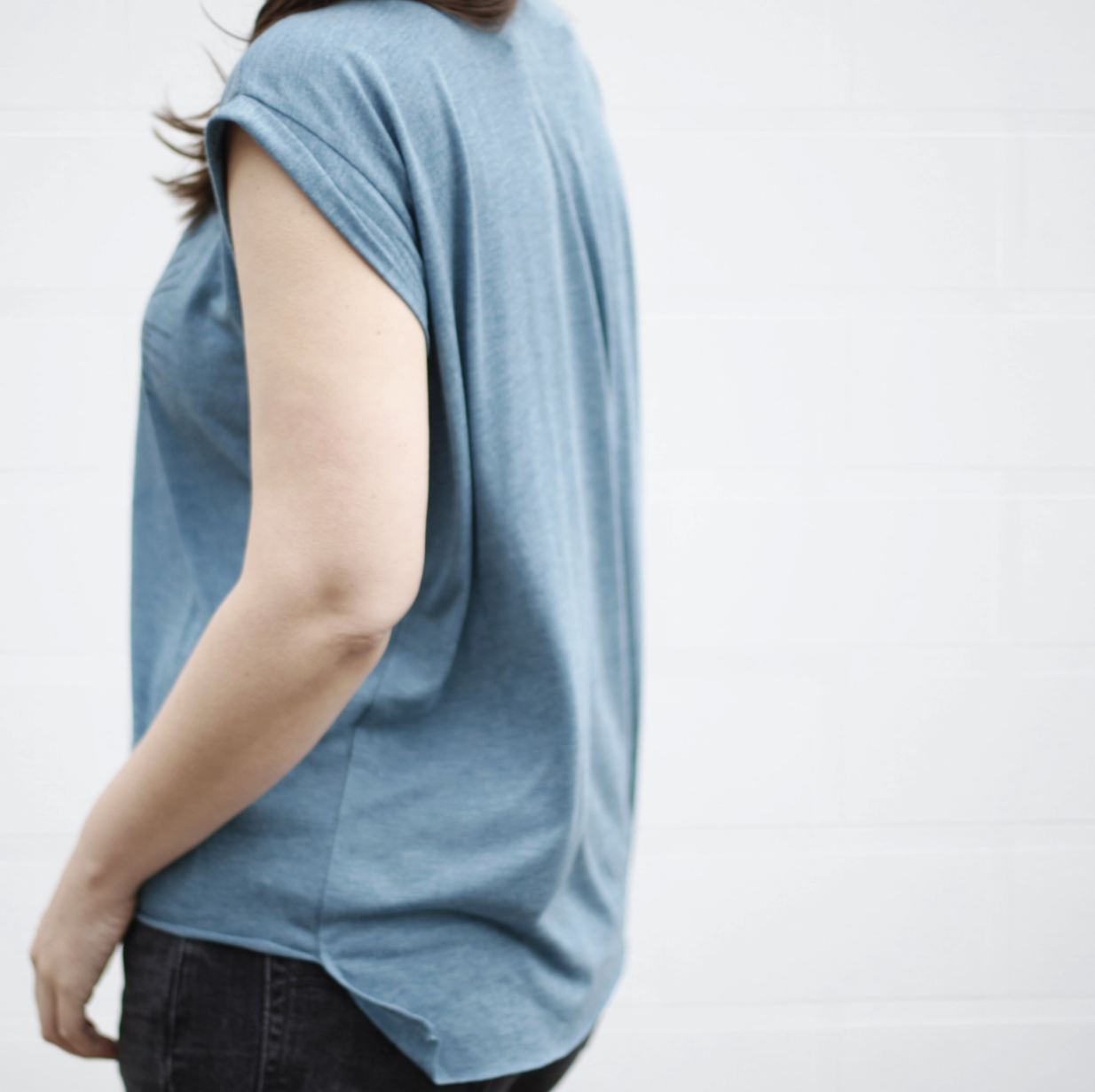 •HEX• viscose blend muscle tee (USA)