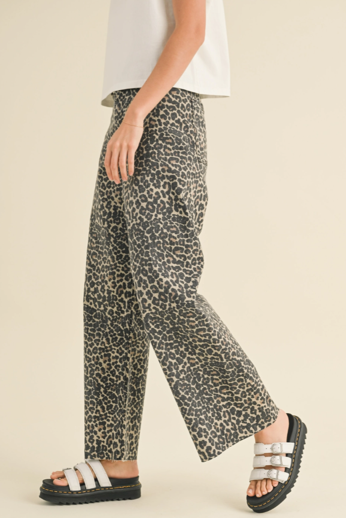 •NIKKI• straight leg denim pants