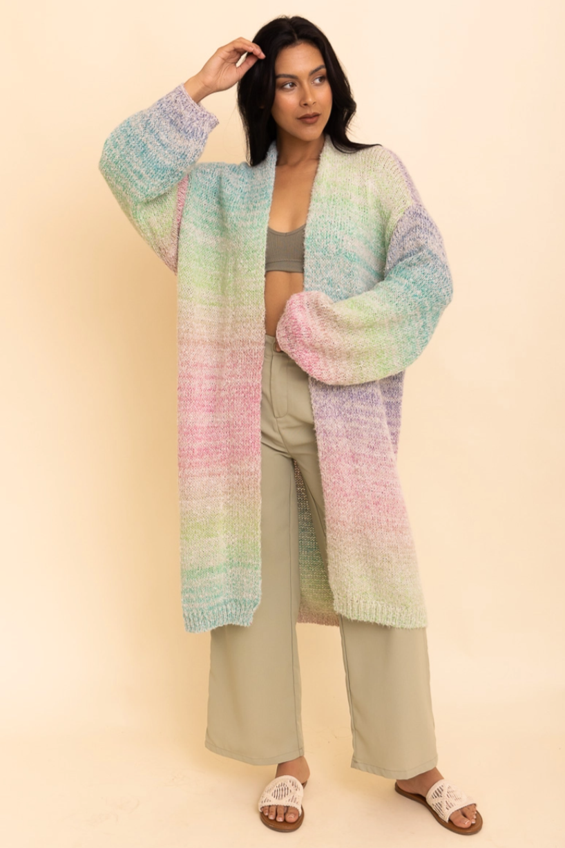 •BRITE• soft relaxed fit cardigan