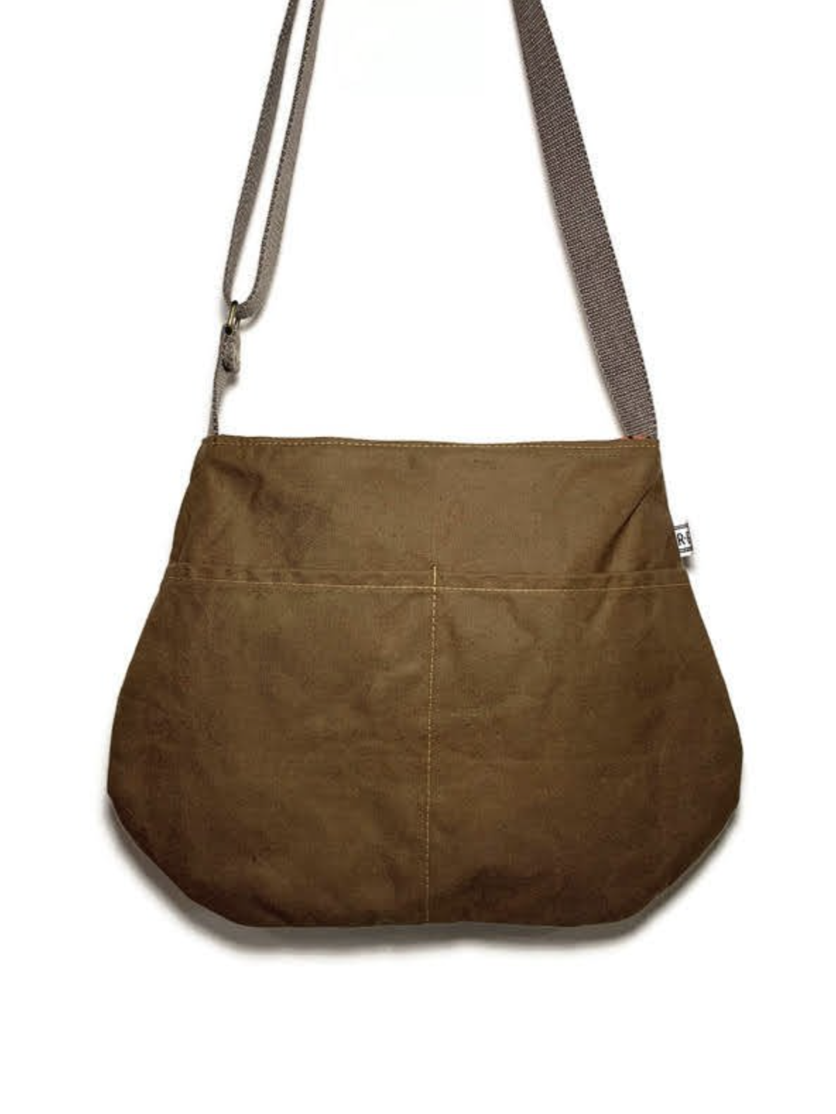 •SATCHEL - LUNA• waxed canvas crossbody