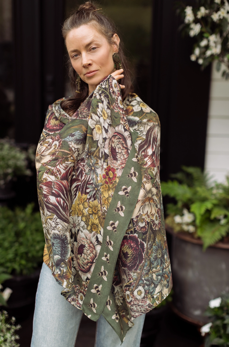 •LOVE GROWS WILD• bamboo scarf