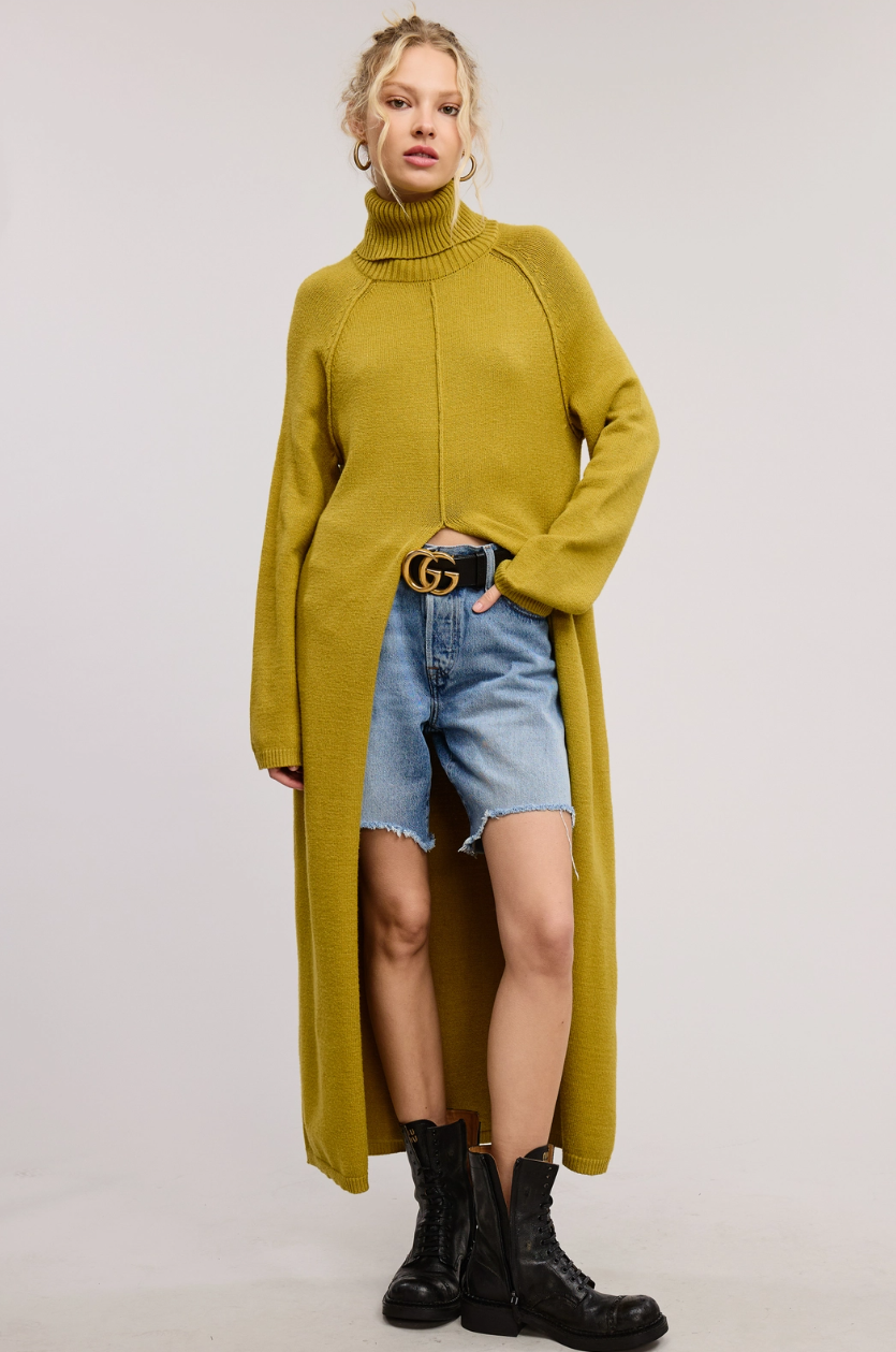 •GWEN• turtleneck sweater tunic