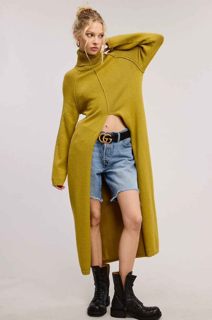 •GWEN• turtleneck sweater tunic