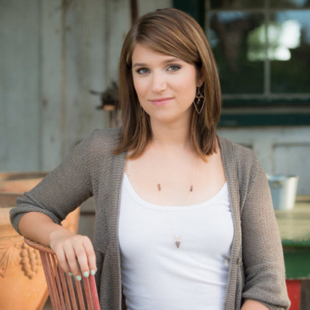 •SPEARHEAD• smoky quartz + gold necklace (20" long)