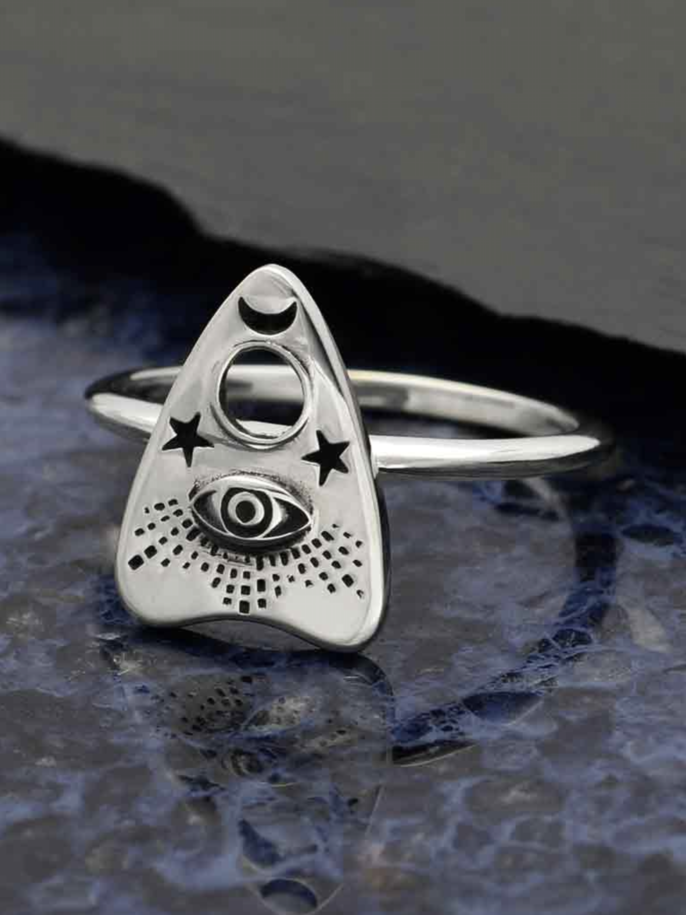 •PLANCHETTE• recycled silver ring