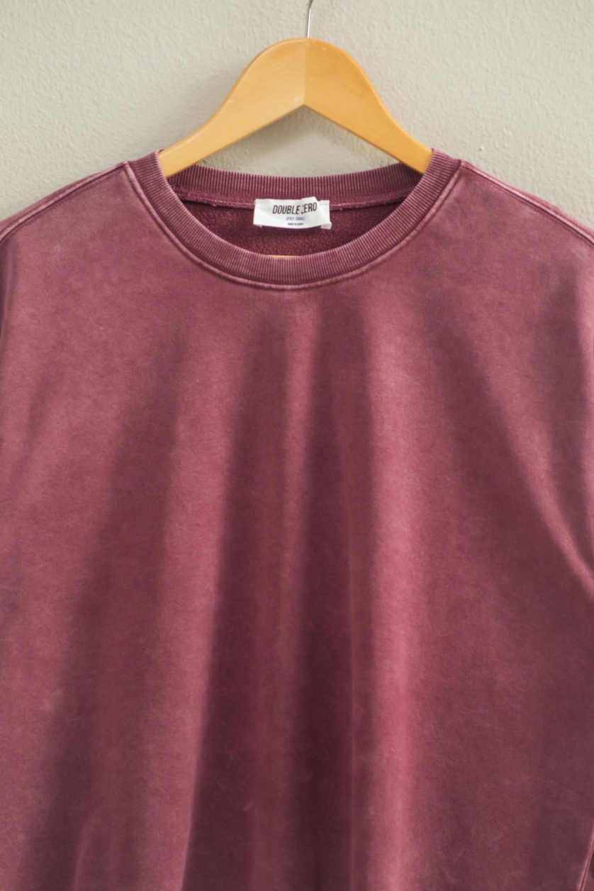 •BROOKS• cropped crew neck sweatshirt